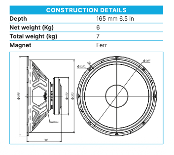 Beyma Loudspeaker 15CMV2