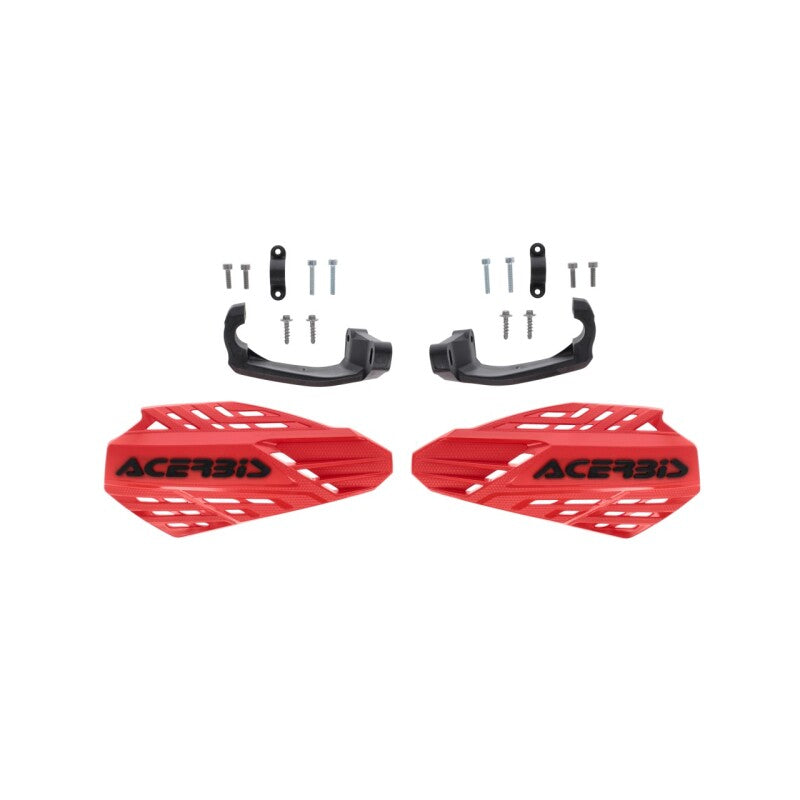Acerbis Linear Vented Handguard Red/Black - Part Number ACB2987611018