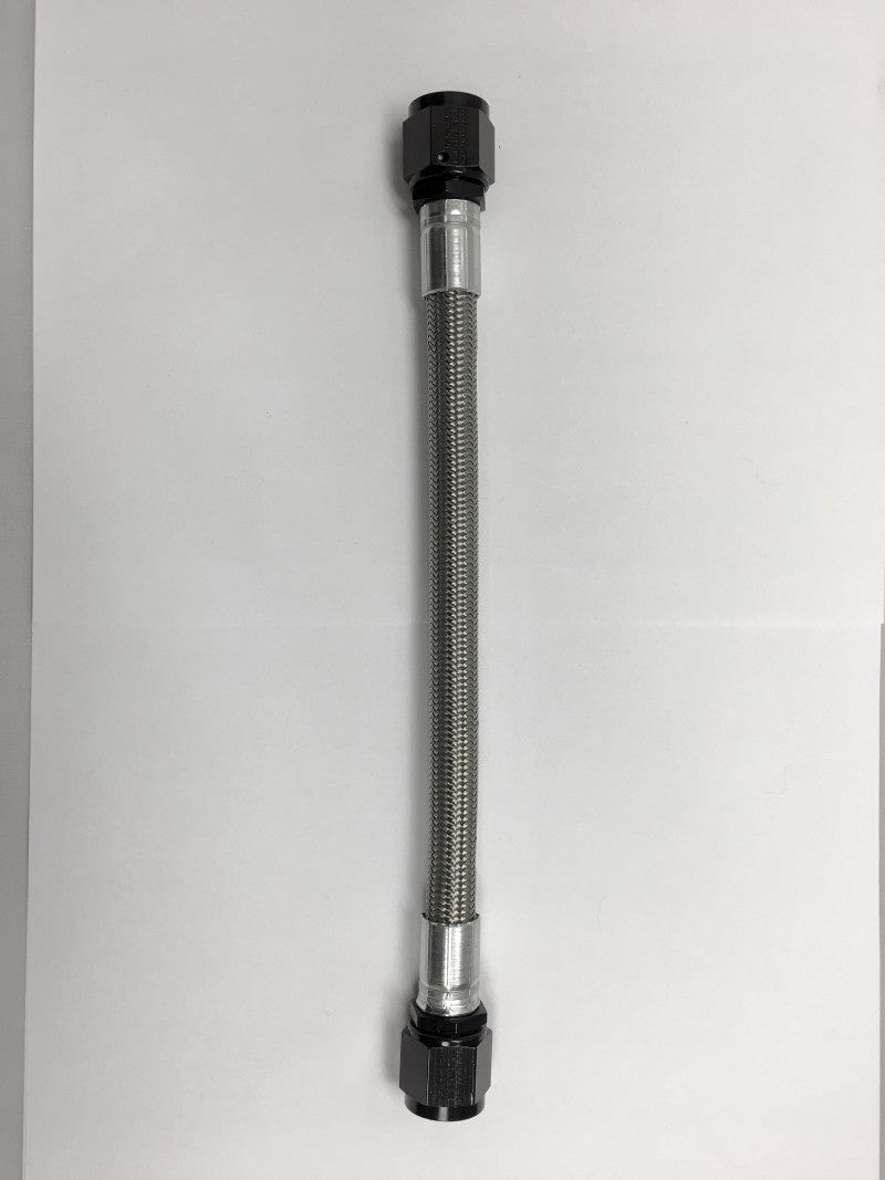 Fragola FRA6010-1-1-16BL -10AN PTFE Hose Assembly, Straight x Straight, 16 in