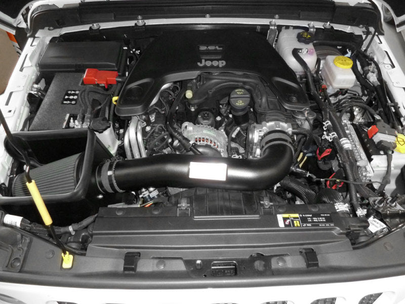 K&N 2018 Jeep Wrangler JL V6-3.6L F/I Blackhawk Performance Intake Kit