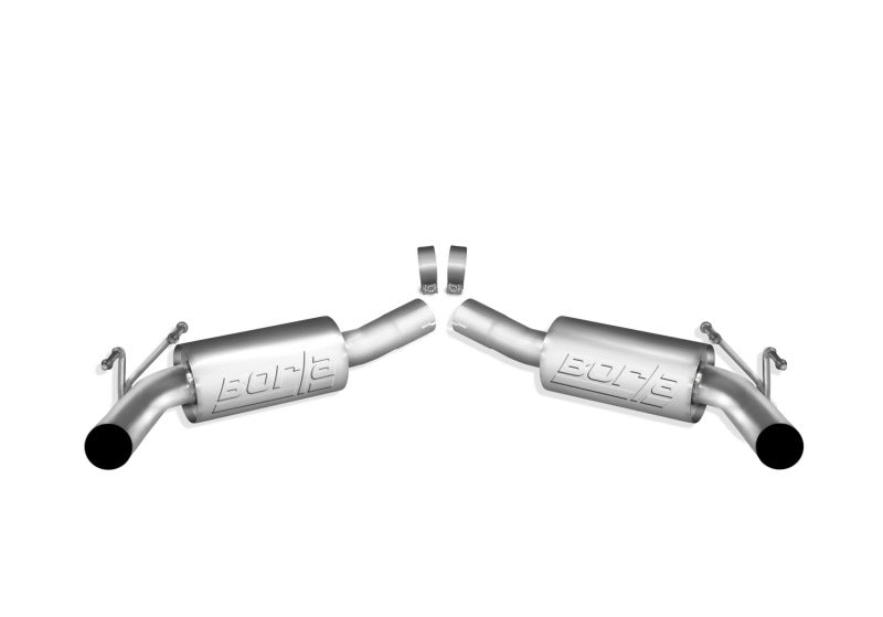 Borla 11794 ATAK Axle-Back Exhaust System for 2010–2013 Chevrolet Camaro SS 6.2L V8 with Ground Effects