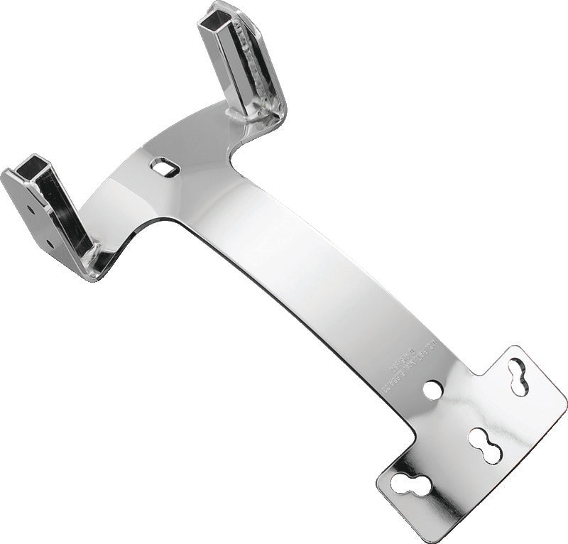 Kuryakyn 8998 Plug & Play Removable Backrest Brackets, Chrome