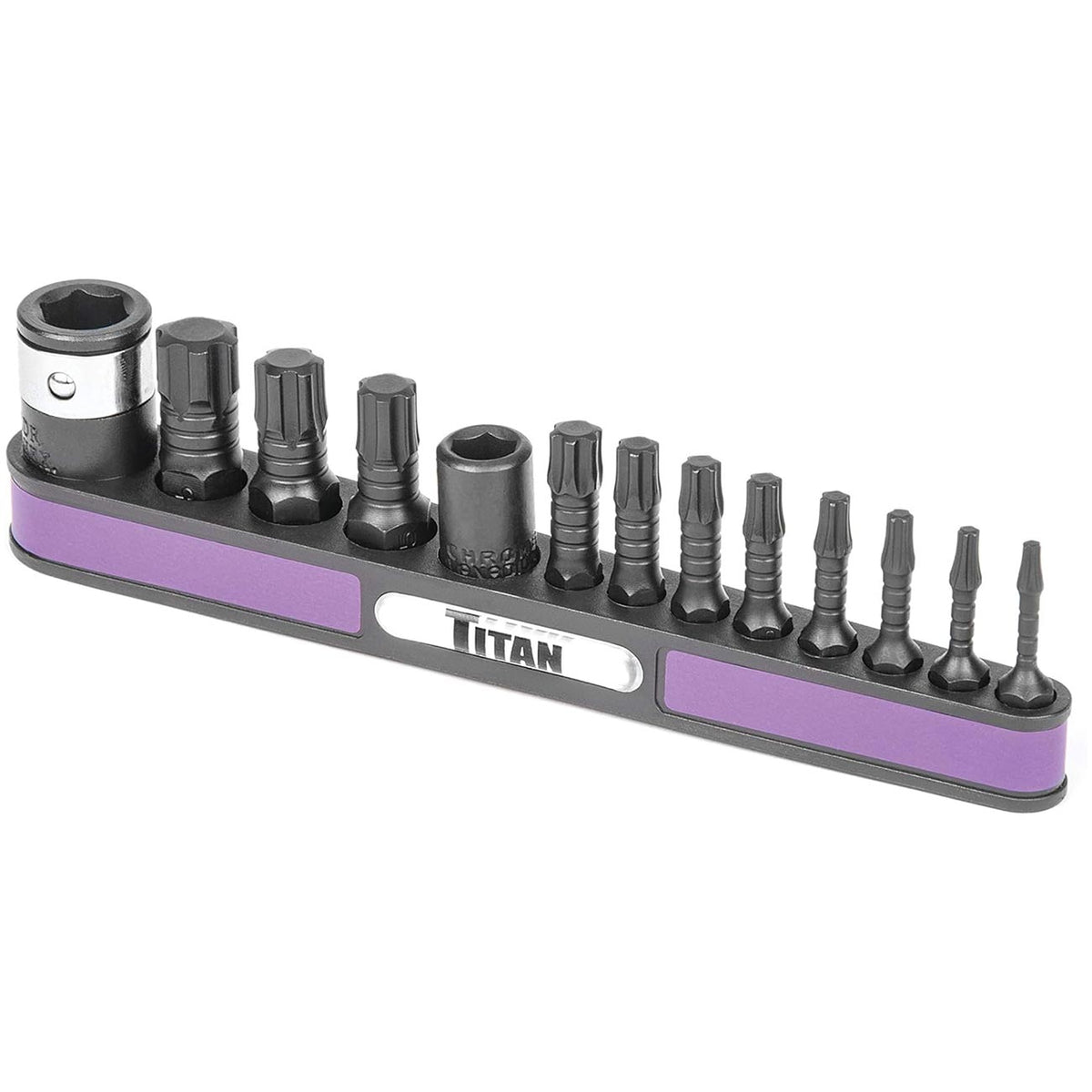 Titan 16036 Impact Torx Plus Bit Set, 13-Piece