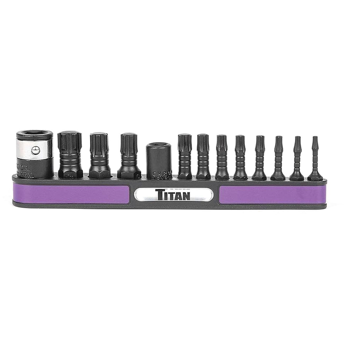 Titan 16036 Impact Torx Plus Bit Set, 13-Piece