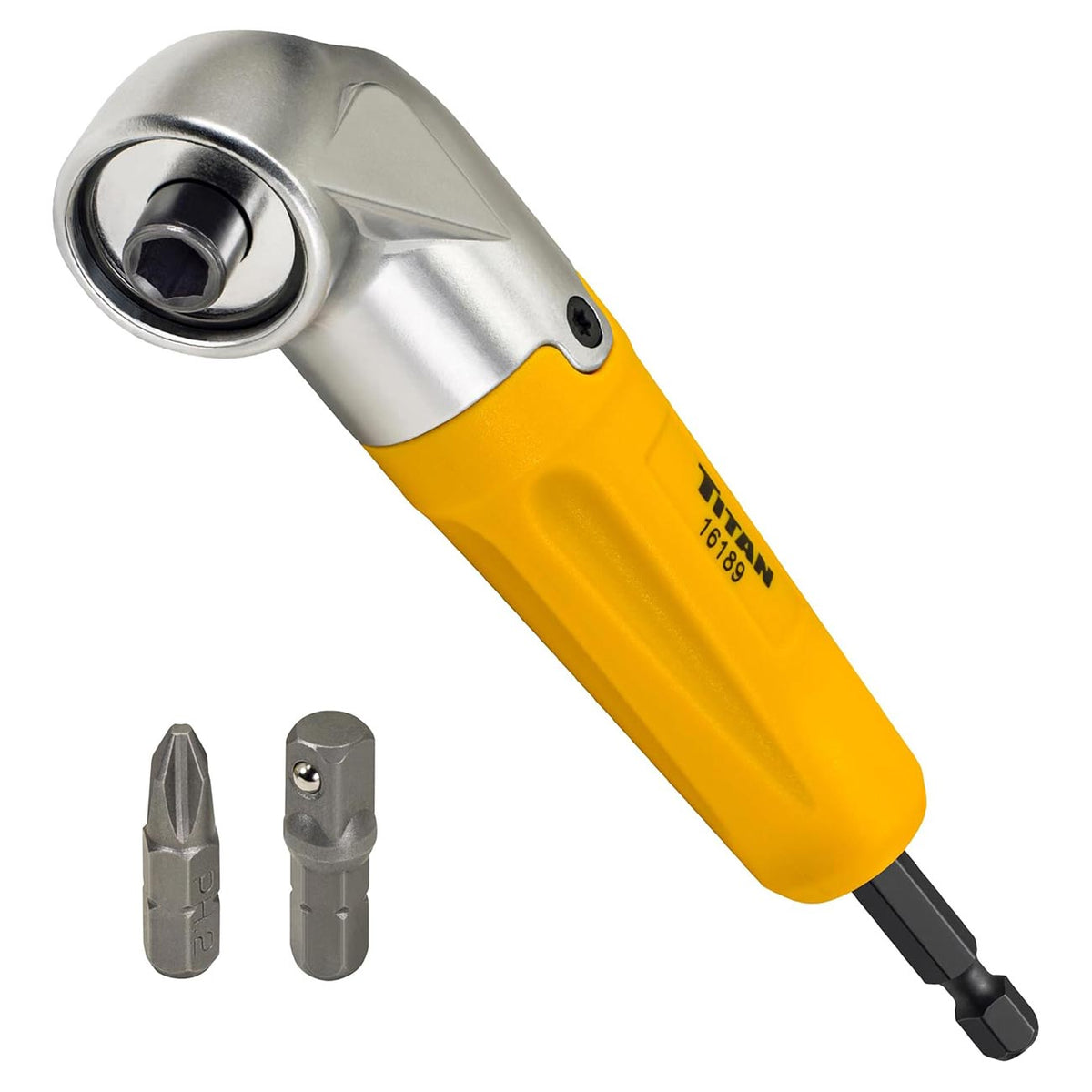 Titan Tools 90-Degree Magnetic Right-Angle Drill Attachment 16189
