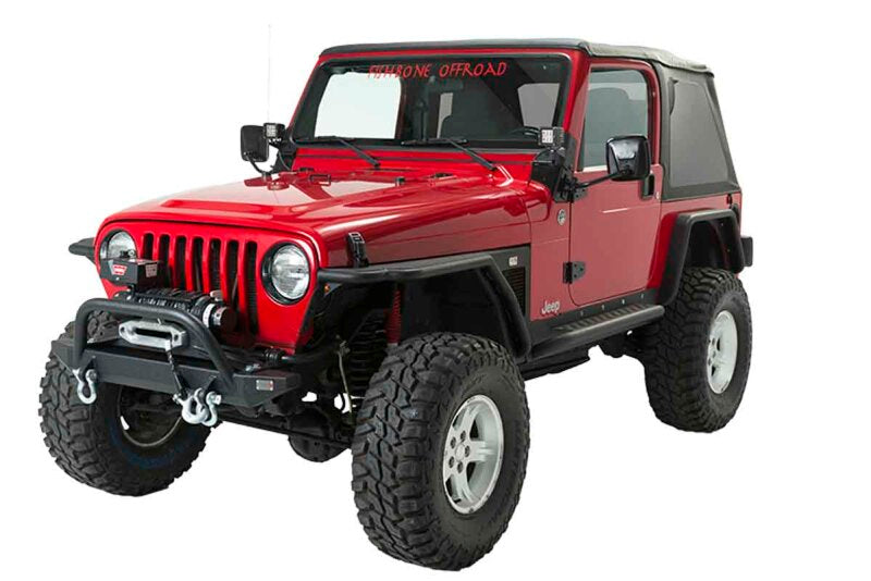 Fishbone Offroad fboFB22048 Piranha Front Bumper with Winch Guard