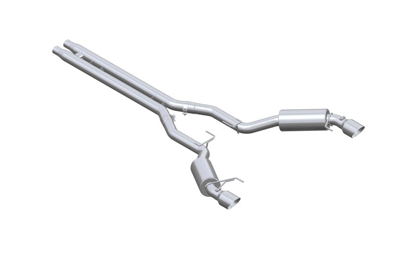 MBRP Armor Lite Cat-Back Exhaust System for 2015-2017 Ford Mustang GT 5.0, Part Number S7278AL