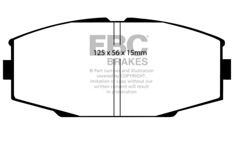 EBC Greenstuff Brake Pad Sets
