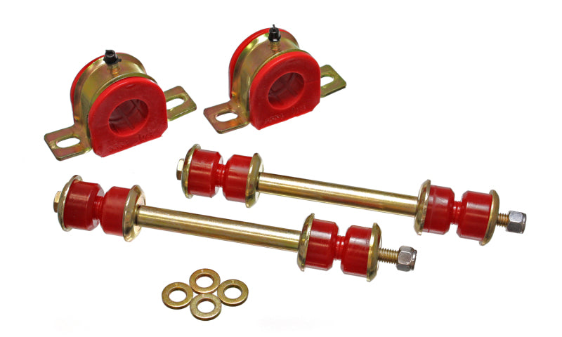 Energy Suspension - eng3.5214R - 00-06 Tahoe/Yukon/Denali 2WD Red 32mm Front Sway Bar Bushing Set