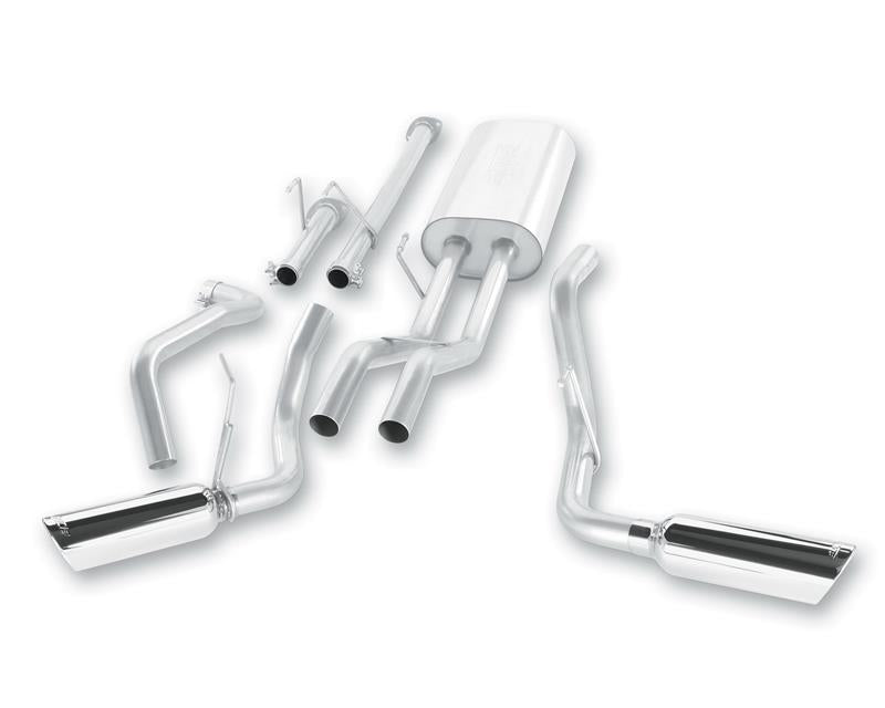 Borla 140332 Touring Cat-Back Exhaust System for 2009–2013 Toyota Tundra 4.6L/5.7L V8