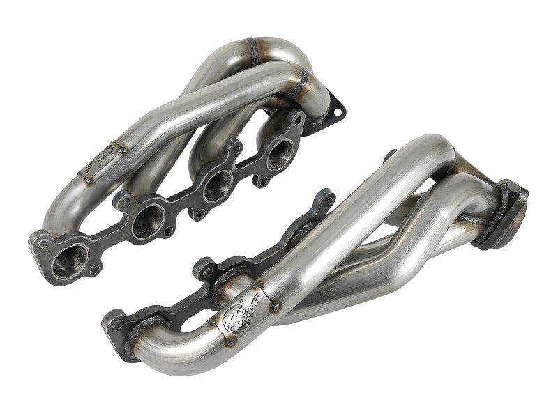 aFe Twisted Steel 304 Stainless Steel Headers for Ford F-150 5.0L V8, Part Number AFE48-33025-1
