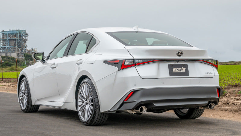 Borla 140956 S-Type Cat-Back Exhaust System for 2016-2017 Lexus IS200t and 2018-2024 IS300