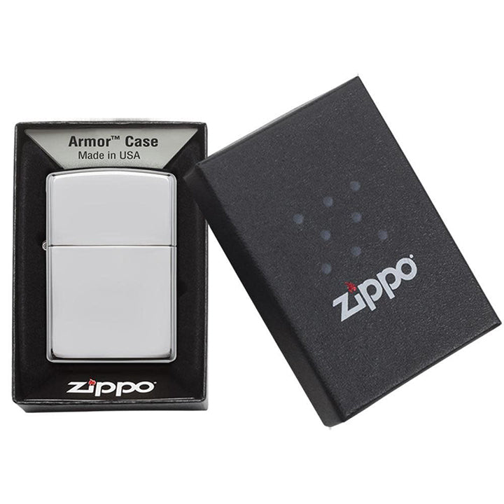 Zippo Windproof Lighter Armor High Polish Chrome
