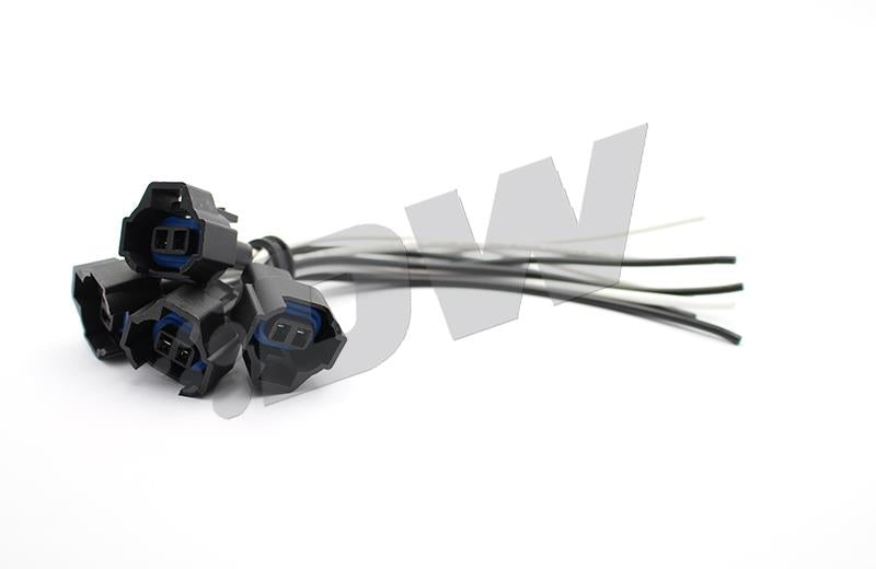 DeatschWerks DWK02J-01-0950-4 950cc Side-Feed Fuel Injectors for Nissan G20, SR20, and 240SX
