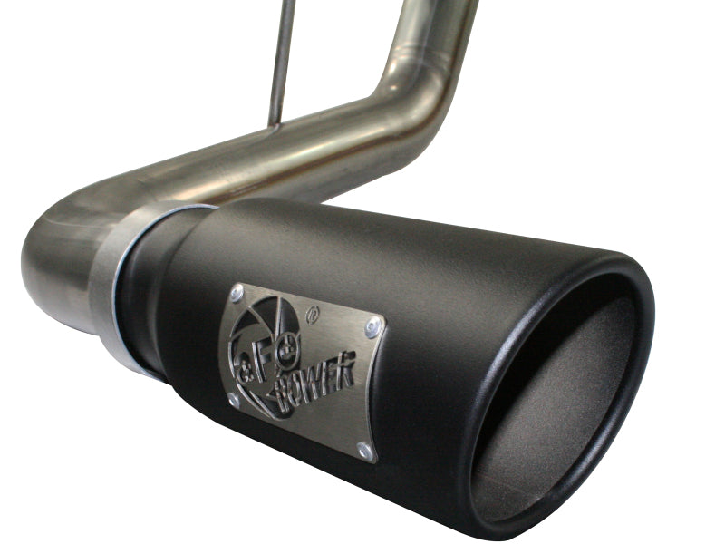 aFe MACH Force XP 3-Inch Cat-Back Exhaust System with Black Tip, Part Number 49-46008-B, for Toyota Tundra 5.7L V8
