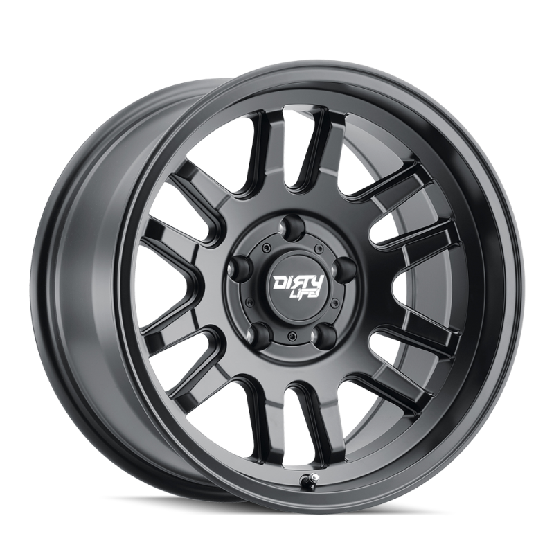 Dirty Life Canyon 9310 17x9 Matte Black Wheel, 6x139.7 Bolt Pattern, -12mm Offset