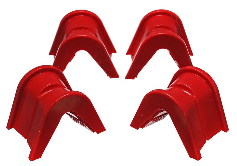 Energy Suspension eng4.7101R Ford C-Bushing Set - 2-Degree Offset, Red