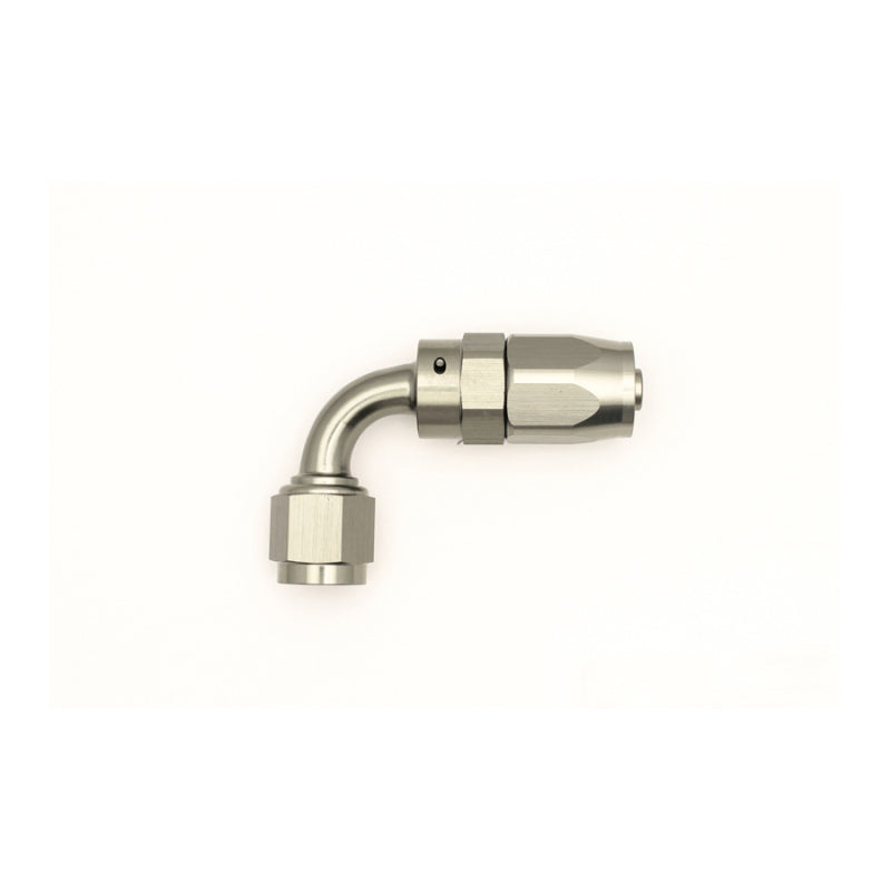 DeatschWerks 6AN Female Swivel 90-Degree CPE Hose End, DWK6-02-0803