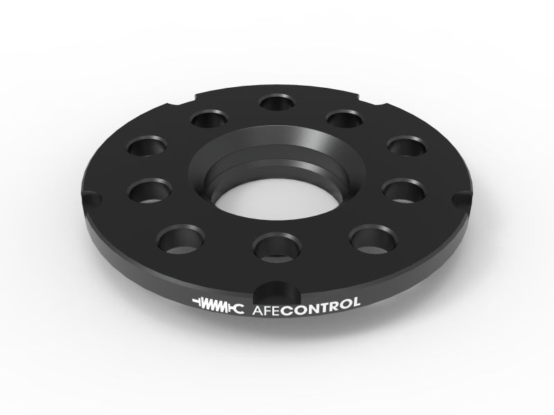 aFe CONTROL 610-611001-B Billet Aluminum Wheel Spacers, 5x100/112, 57.1mm Center Bore, 10mm