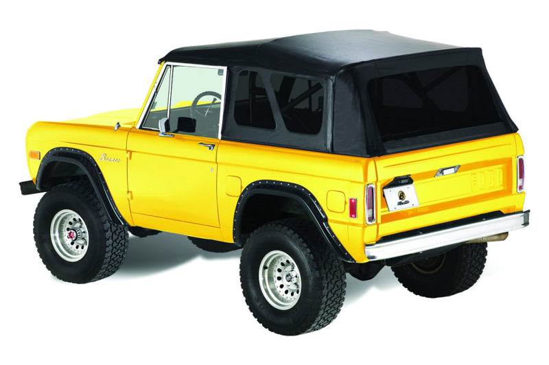 Bestop 66-77 Bronco Supertop Classic with Tinted Windows - Black Crush Fabric