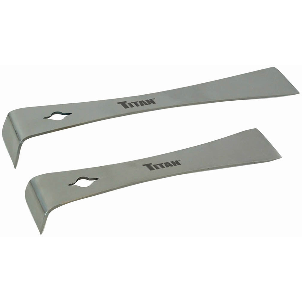 Titan Tool 17005 2-Piece Stainless Steel Pry Bar and Scraper Set