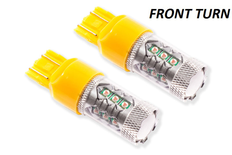Diode Dynamics HP48 7440/7443 Amber LED Turn Signal Bulbs, Pair - DD0111P
