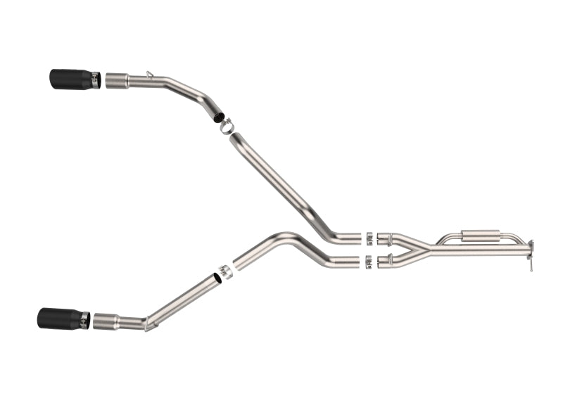 aFe Vulcan Series Cat-Back Exhaust System, Part Number 49-33151-B, for 2021-2026 Ford F-150 Raptor and Raptor R