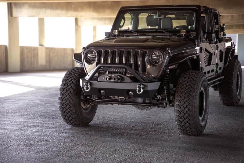 DV8 Offroad FS-15 Series Front Bumper for 2007-2025 Jeep Wrangler JK, JKU, JL, JLU and Gladiator JT