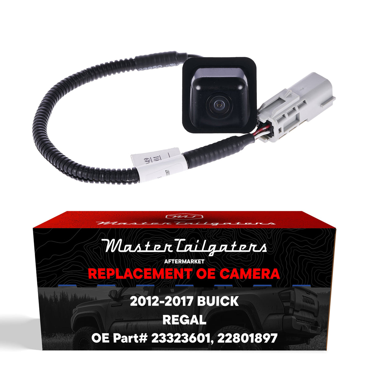 Buick Regal [Base, CXL, Premium Model] (2012-2017), Buick Regal [Sport Touring Model] (2016-2017), Buick Regal [eAssist] (2012-2016) OEM Replacement Backup Camera OE Part # 22801897