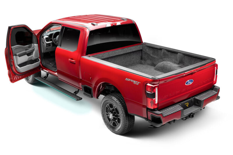 AMP Research PowerStep Plug-N-Play Running Boards, Part Number 76252-01A, for Ford F-150
