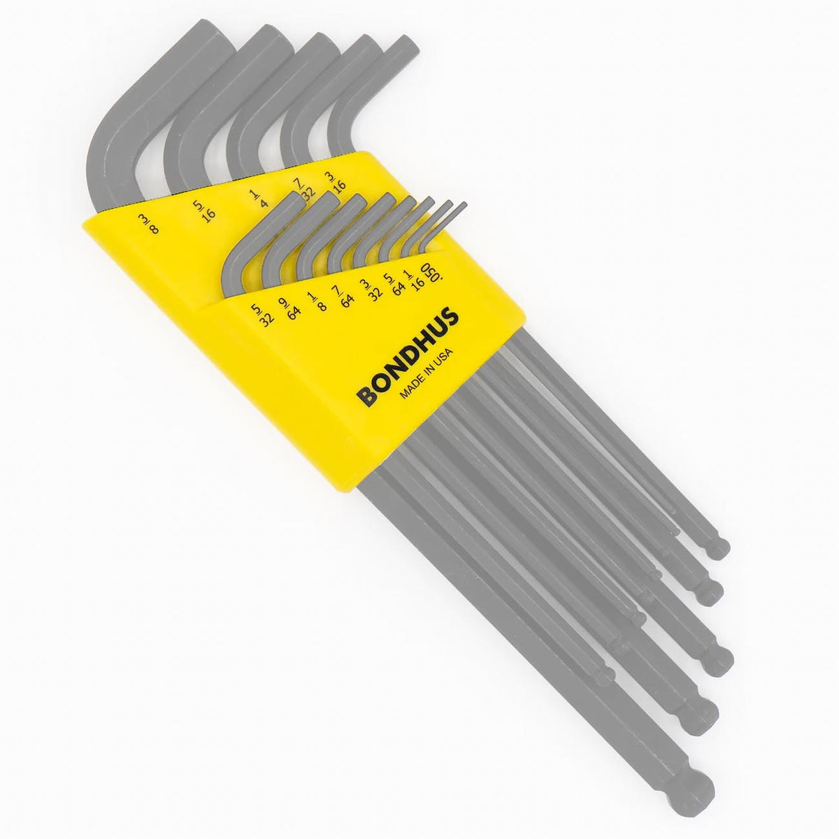 Bondhus SAE Replacement Hex Key Case for 0.050 to 3/8-Inch Keys
