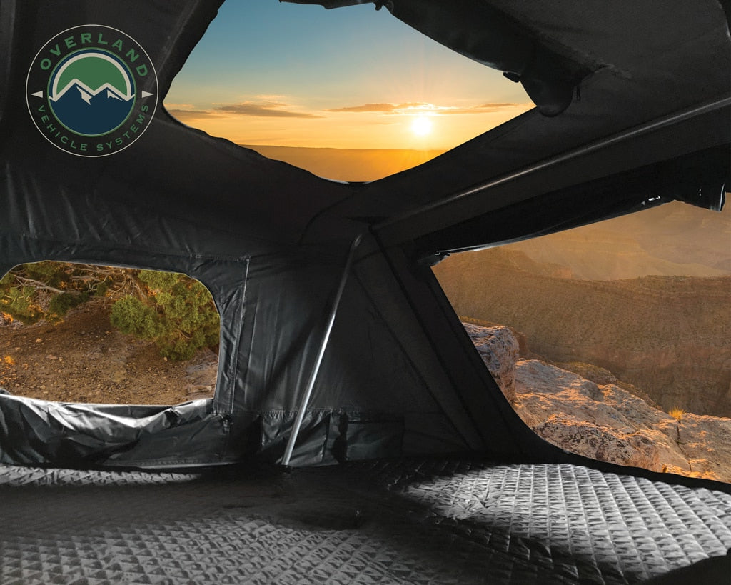 Overland Vehicle Systems - 18089901 - Roof Top Tent - Bushveld Hard Shell Roof Top Tent