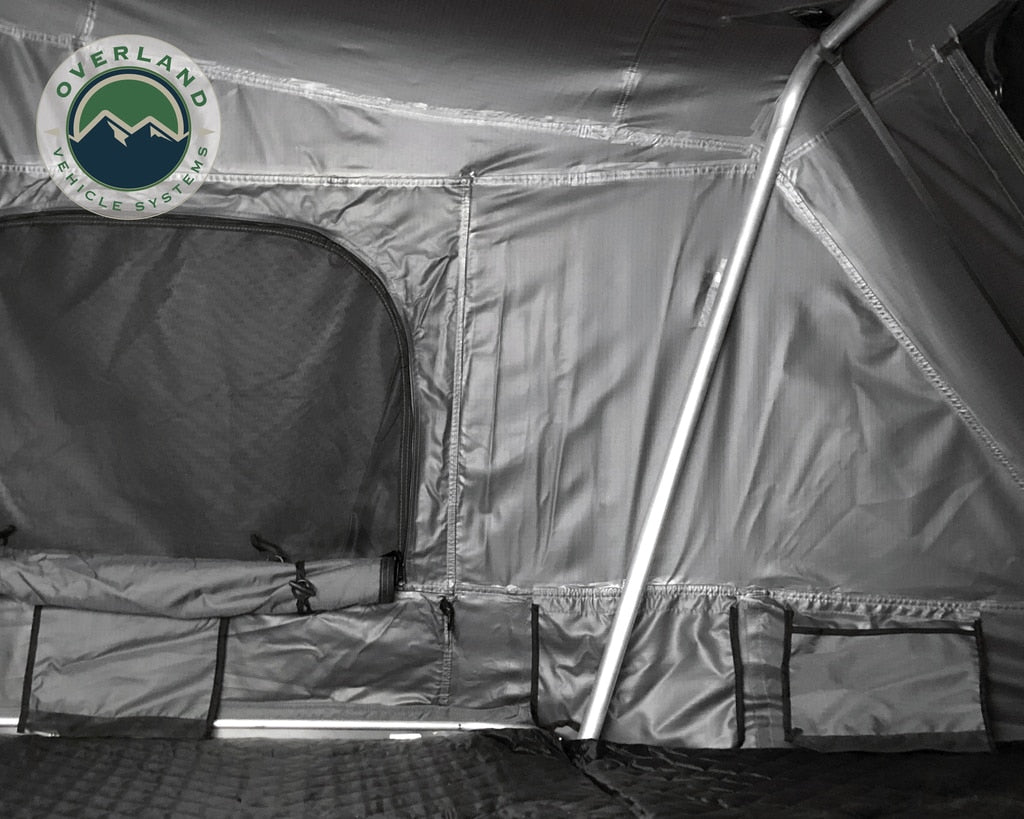 Overland Vehicle Systems - 18089901 - Roof Top Tent - Bushveld Hard Shell Roof Top Tent