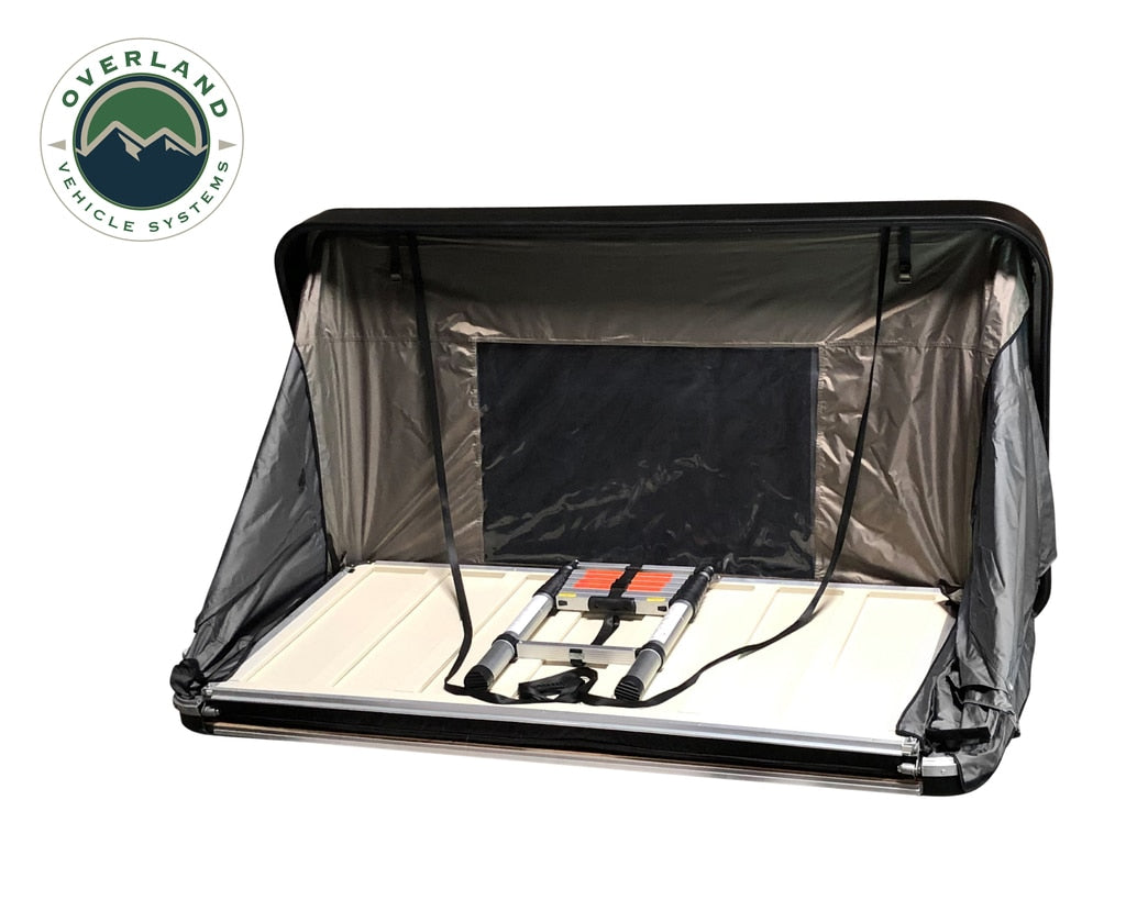 Overland Vehicle Systems - 18089901 - Roof Top Tent - Bushveld Hard Shell Roof Top Tent