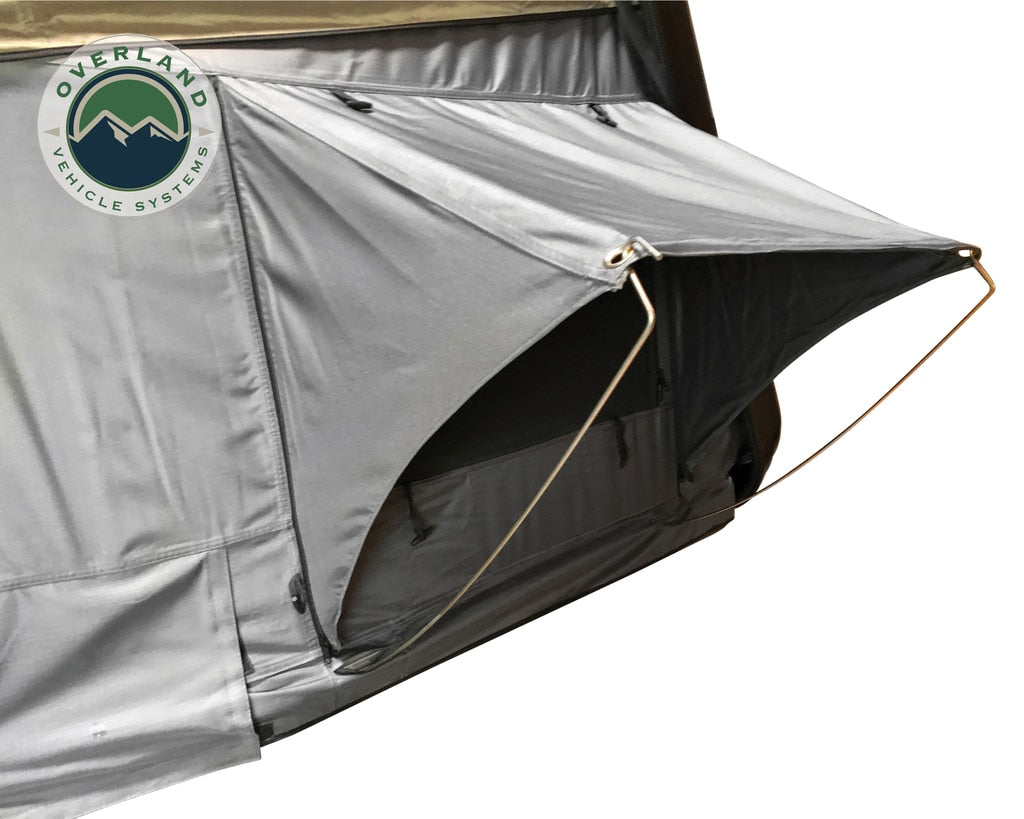 Overland Vehicle Systems - 18089901 - Roof Top Tent - Bushveld Hard Shell Roof Top Tent