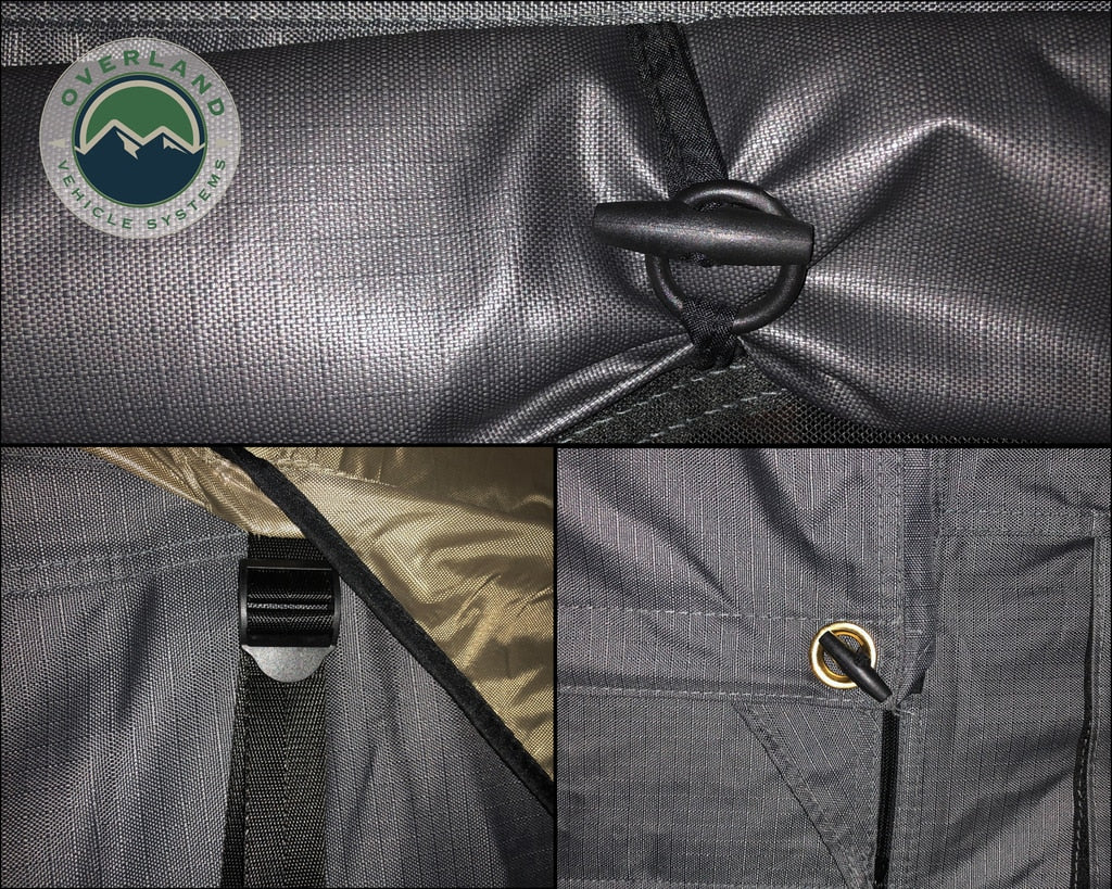 Overland Vehicle Systems - 18089901 - Roof Top Tent - Bushveld Hard Shell Roof Top Tent