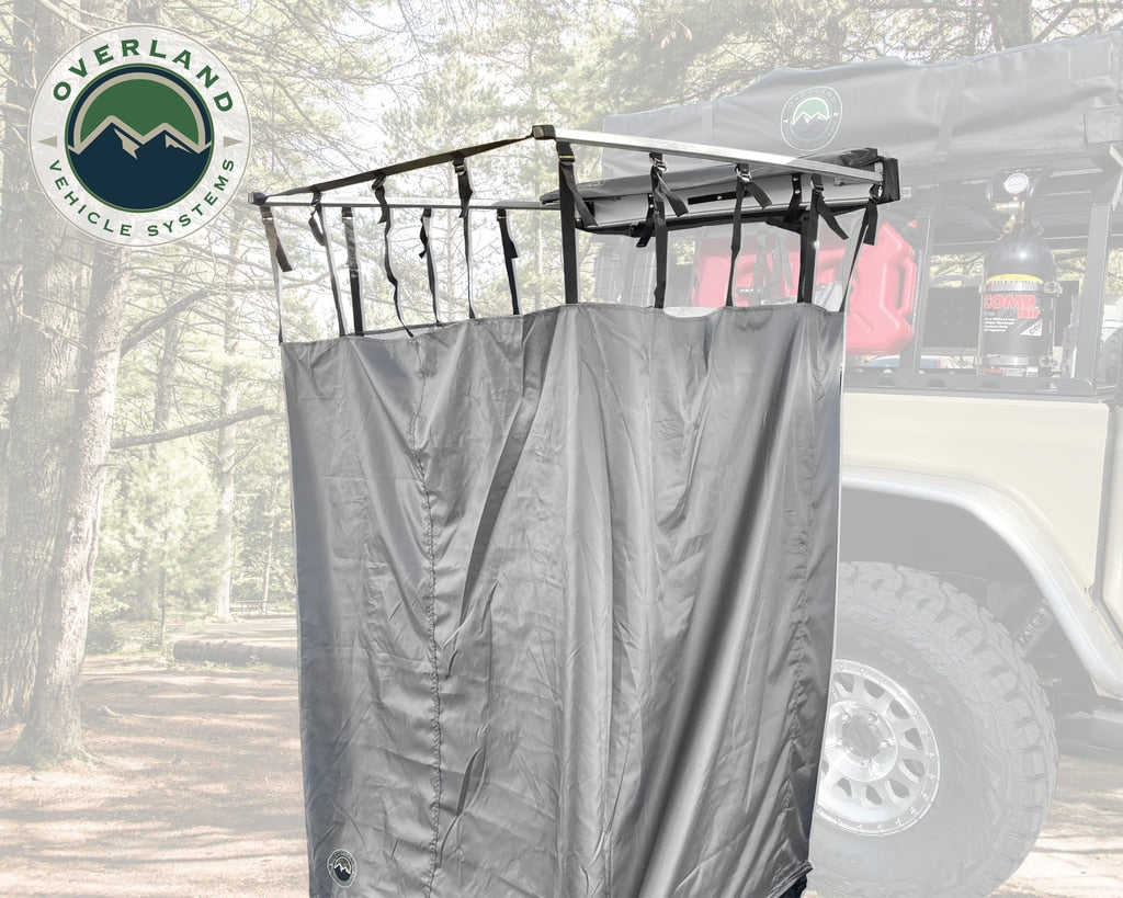 Overland Vehicle Systems - 18199909 - Shower Kit - Nomadic Quick Deploying Shower