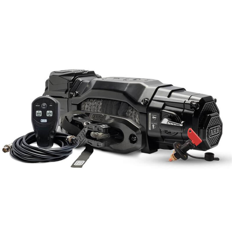 ARB ARW120SA Compact 12,000 lb Winch with Premium Synthetic Rope