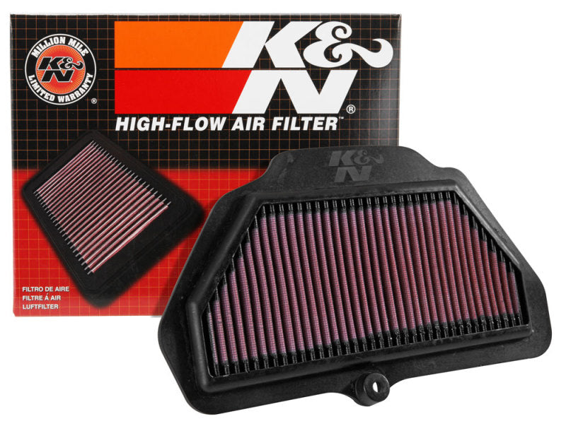 K&N Engineering KA-1016 High-Flow Replacement Air Filter for 2016-2018 Kawasaki Ninja ZX-10R