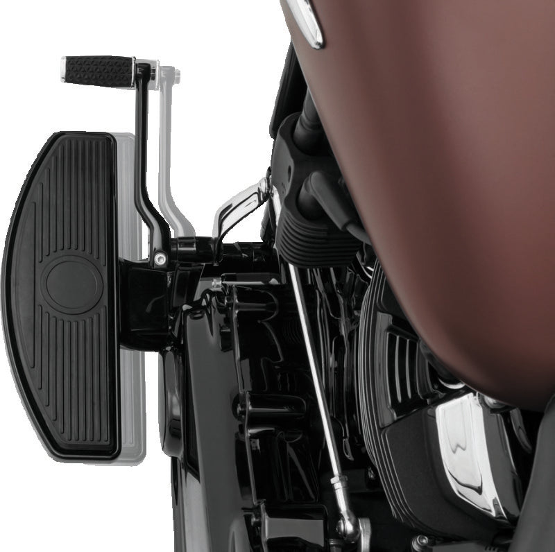 Kuryakyn 7508 Driver Floorboard Spacers for 2018-Up Harley-Davidson Softail Models, Gloss Black