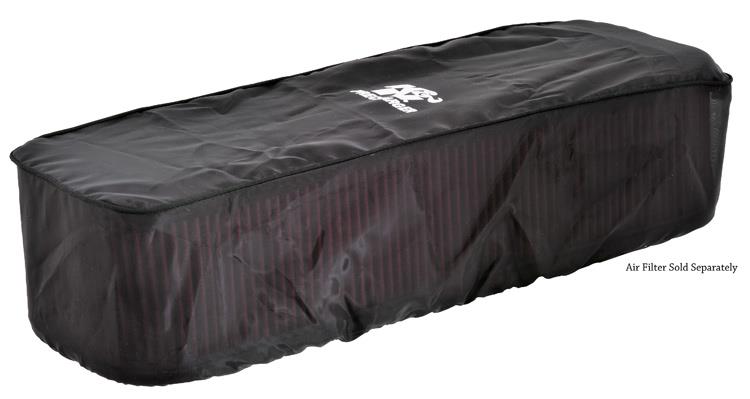 K&N Engineering 100-8576PK PreCharger Air Filter Wrap - Black