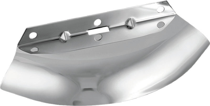 Kuryakyn Lower Tree Wind Deflector for 1980–2013 Harley-Davidson Touring Motorcycles, Chrome – Part 1100