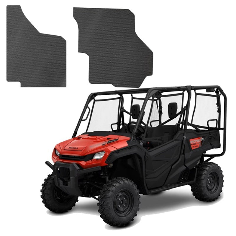 DEI Honda Pioneer 1000-3 Front Floor Mats Set of 2 – Heavy-Duty Sound Deadening and Vibration Absorption