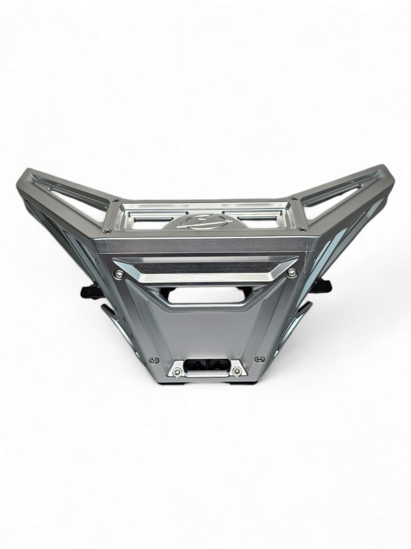 Elektric Offroad 2017+ Can-Am Maverick Billet Front Winch Bumper Anodized Clear