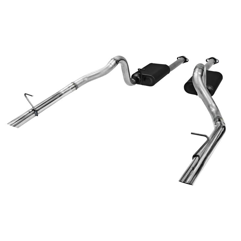 Flowmaster American Thunder SS Cat-Back Exhaust System for 1986-1993 Ford Mustang 5.0L LX and GT Models