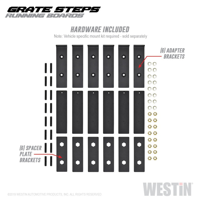 WES Running Boards - Grate