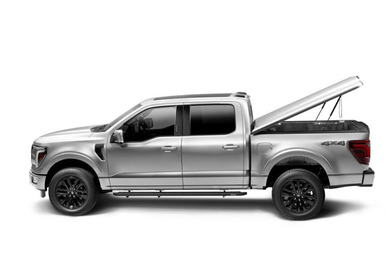 UnderCover Elite LX Bed Cover for 2024-2026 Ford F-150 5.7 ft Bed with Pro-Access Tailgate - Agate Black