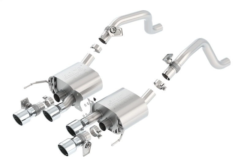 Borla 11856 ATAK Axle-Back Exhaust System for 2014-2019 Chevrolet Corvette C7 6.2L V8