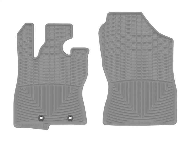 WeatherTech 2026 Subaru Crosstrek Hybrid Front All-Weather Floor Mats - Gray