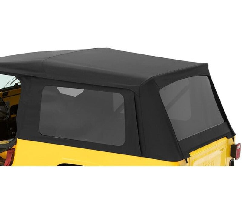 Bestop 04-06 Jeep Wrangler TJ Unlimited Window Set with Tinted Rear Side Panels and Curtain